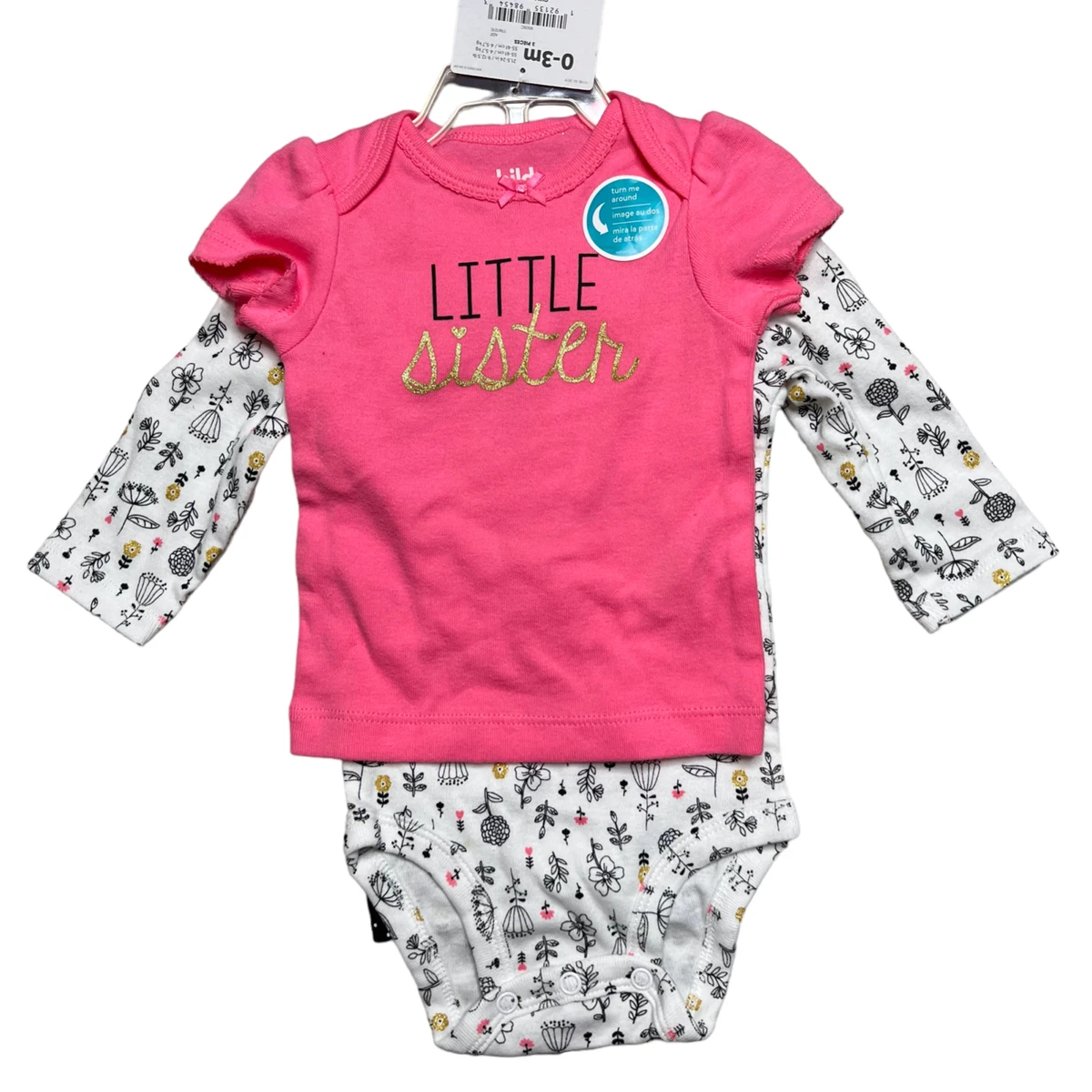 Carters little top sister shirt
