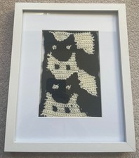 Crochet Cat Tapestry, New
