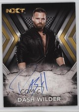 2017 Topps WWE NXT Auto Dash Wilder #RA-DW Auto 1n3p