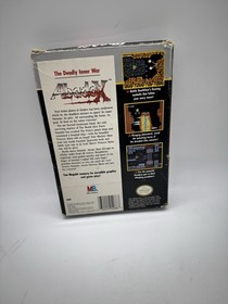 Abadox - the deadly inner war Nintendo NES - Complete CIB + Poster