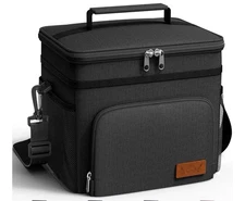 HOTOR INSULATED LUNCH BAG BLACK 10.2”x6.9x8.5