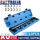 13PCS Inner Tie Rod Removal Tool Kit Adapters 1/2 Inch Drive Tube Tie Rods Tool