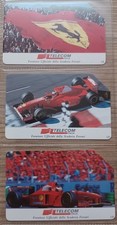 Schede Telefoniche usate Telecom e Ferrari Golden dal n.699 al 701