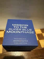 Swatch Moonswatch Mission to the Super Blue Moonphase Box 