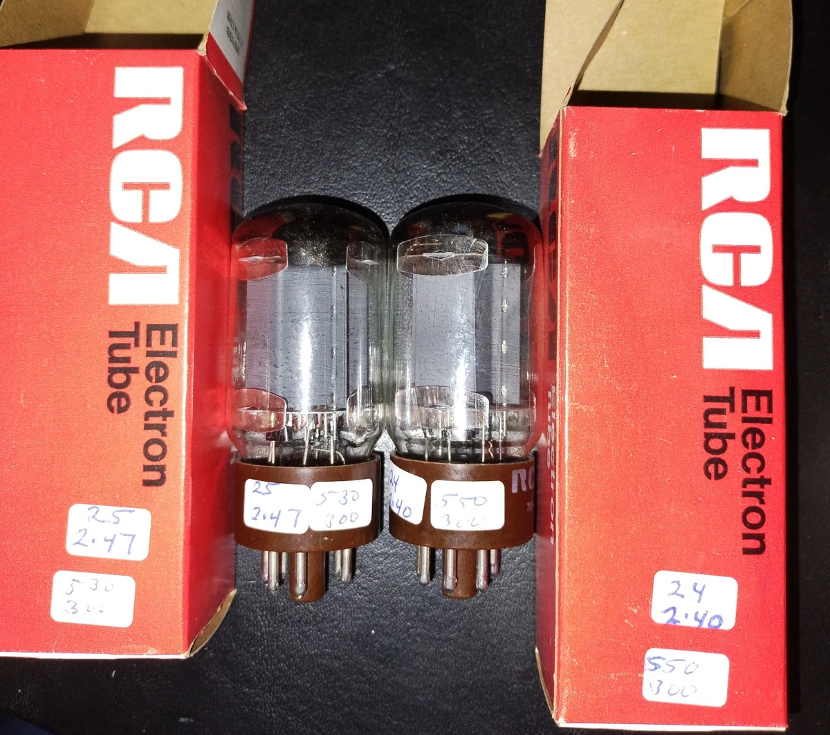 6L6G VT115A SMOKE GLASS RCA TUBE VALVE VALVOLA RÖHRE VERY RARE