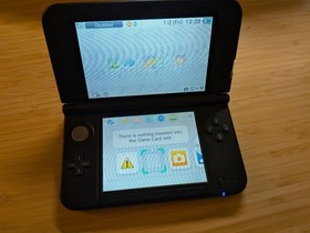 Nintendo 3DS XL Handheld System - Blue/Black - TESTED, WORKS GREAT