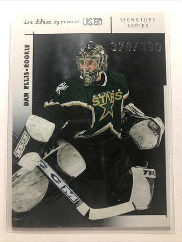 Dan Ellis 2003-04 ITG BAP Used Signature #182 ROOKIE RC SILVER SP STARS /390