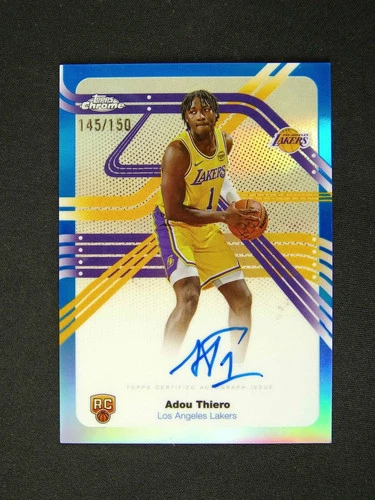 2025 Topps Chrome Adou Thiero Chrome Rookie Autographs (RAW)