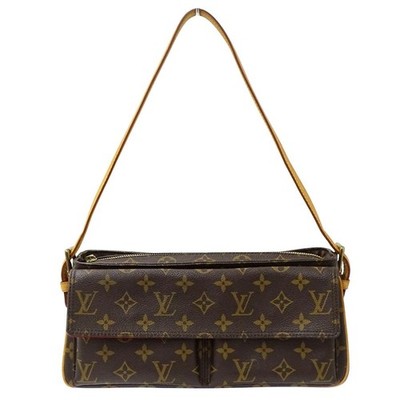 Louis Vuitton Monogram Shoulder Bag Viva Cite MM M51164 #097