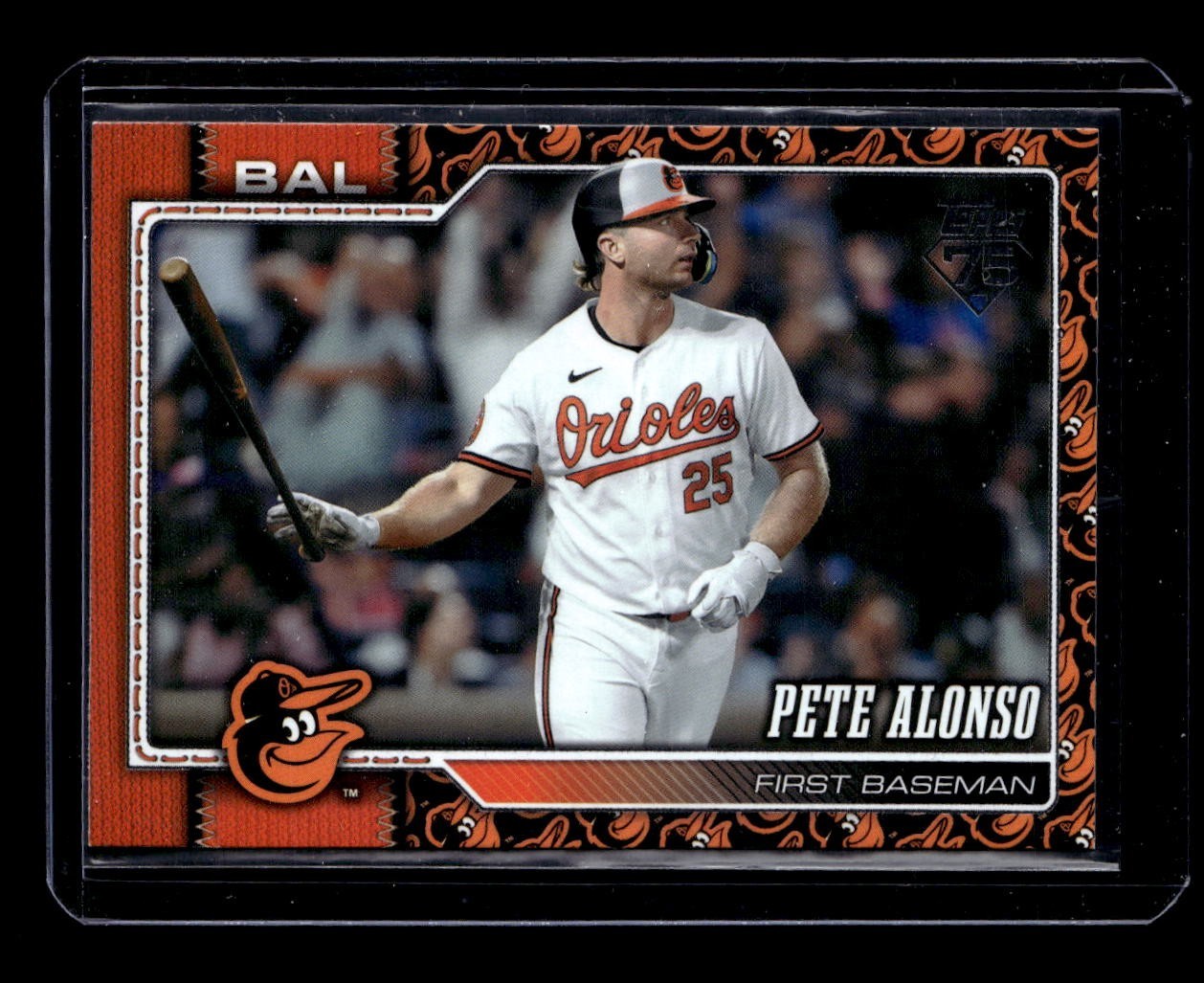2026 Topps Series 2 #400 Pete Alonso Team Logo Color Border Baltimore Orioles