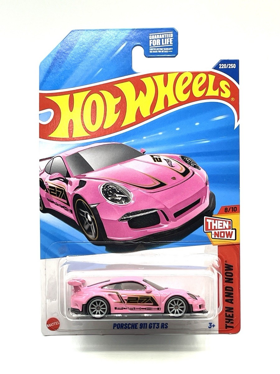 2025 Hot Wheels Porsche 911 GT3 RS #220 (Pink) SUPER CUSTOM WHEEL