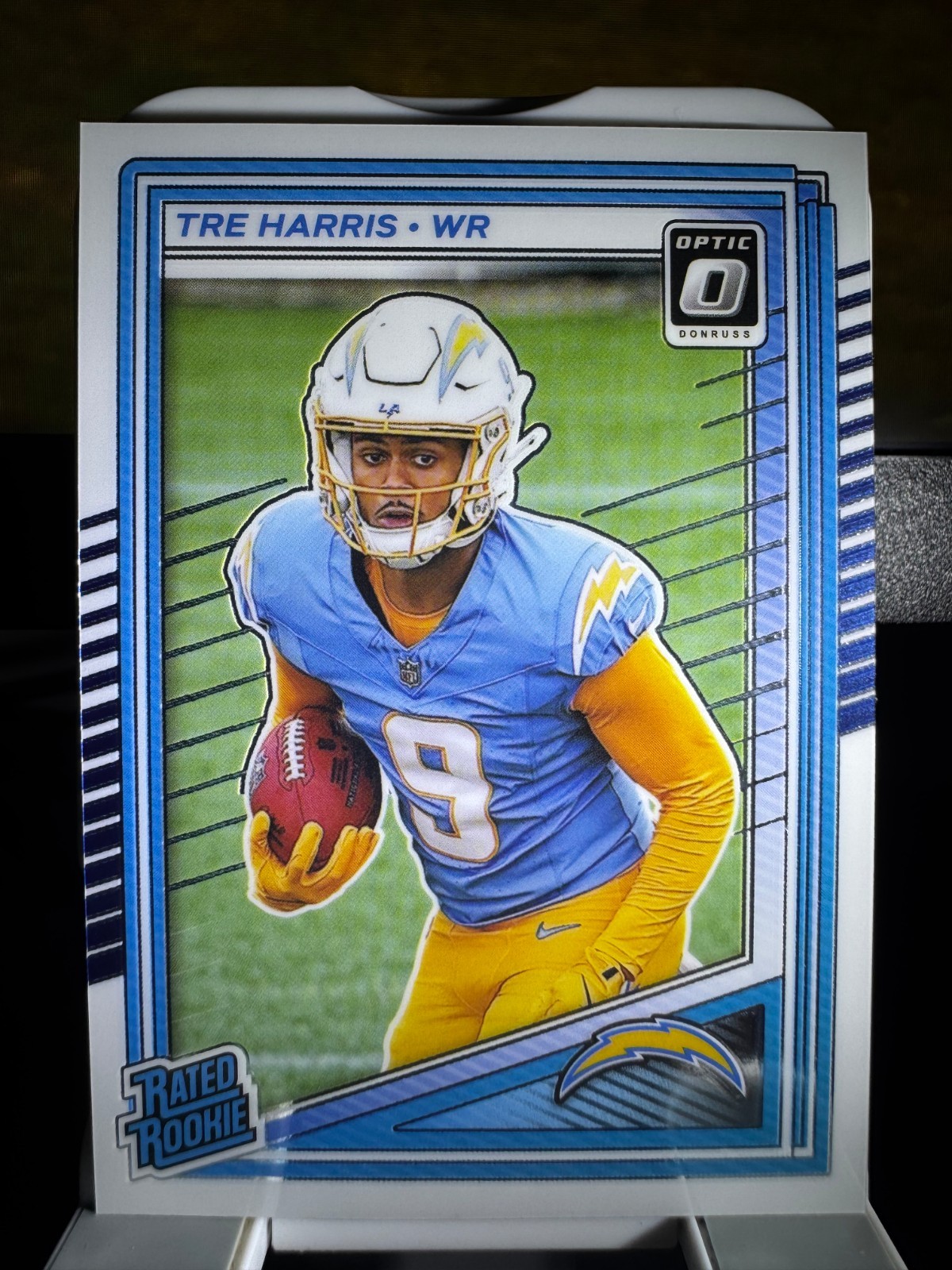 2025 Donruss Optic Rated Rookie Tre Harris #229 Chargers