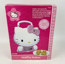 Hello Kitty Waffle Maker KT5221 Sanrio 2004 - Tested Works