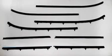 Window Sweeps Felt Kit for Buick Skylark 1970-72 4DR Sedan OEM 8Pc Inner Outer