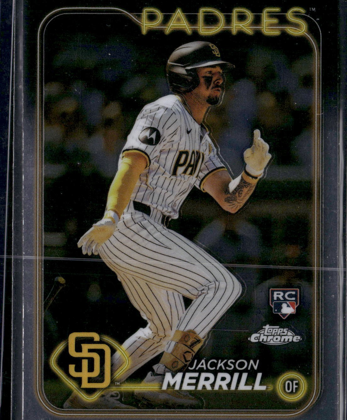 2024 Topps Chrome #207 Jackson Merrill Pink Refractors