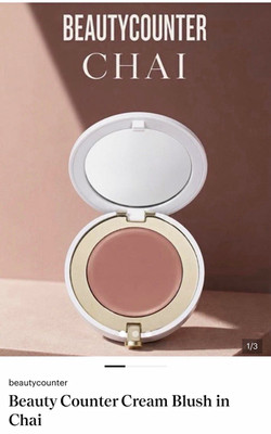 Beautycounter Cheeky Clean Cream Blush Cream Single Shade Chai 0.15 oz