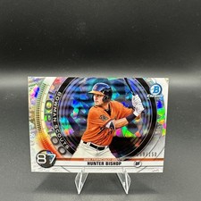 2020 Bowman Chrome Hunter Bishop Bowman Scouts Top 100 /150 #BTP-87 Giants