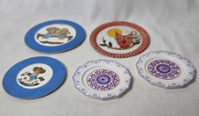 Vintage Kitchen Play Set Moxed Lot Of 5 Plates
