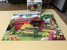 MasterPieces Memory Lane Springtime 300 Pc Puzzle 100 Complete