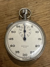 Brennen Stopwatch Vintage Watch Number 15 Swiss Made