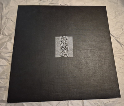 Joy Division Unknown Pleasures 180g Vinyl LP Textured Sleeve Fact-10R New Wave