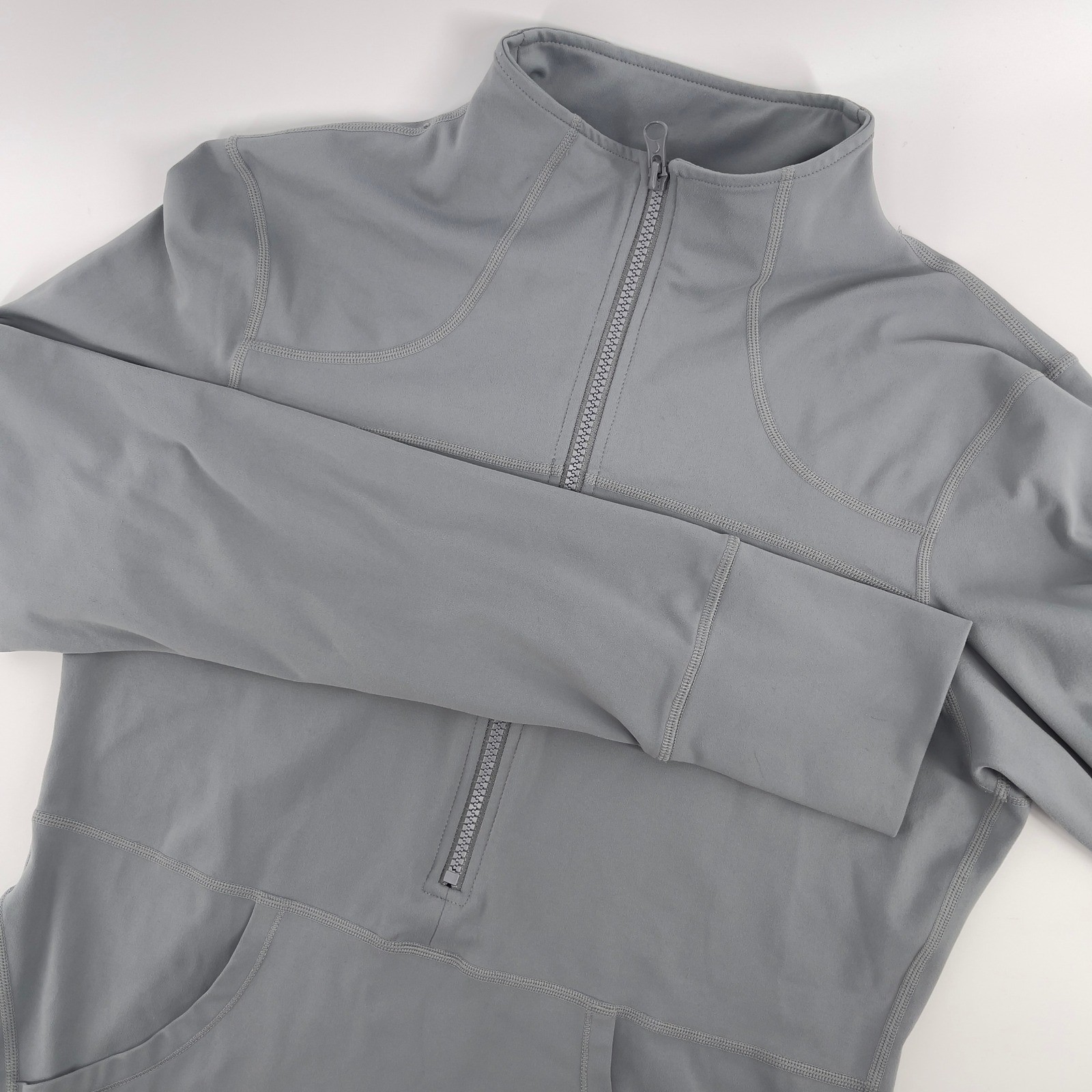 ZYIA Active Gray Half Zip Pullover Jacket Women's… - image 1