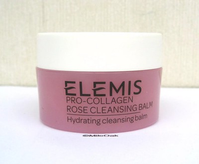 Elemis Pro Collagen Rose Reinigungsbalsam 20g Reise Mini Make-up Entferner Neu