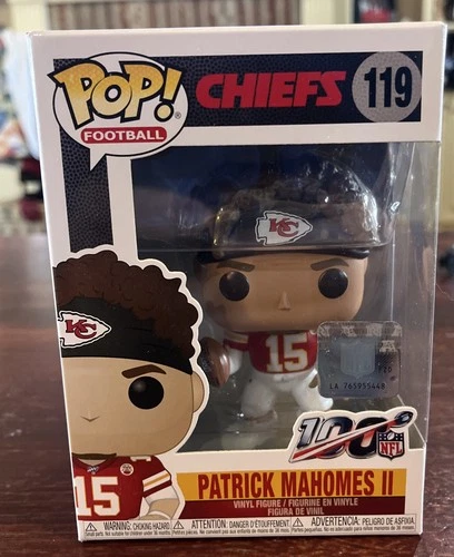 Funko Pop! Patrick Mahomes II NFL Kansas City Chiefs KC AFC IN STOCK Pop 119