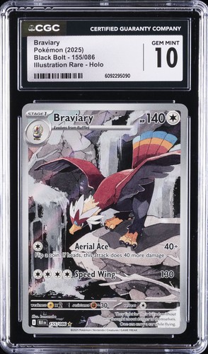 Braviary graded CGC 10 for sale on eBay