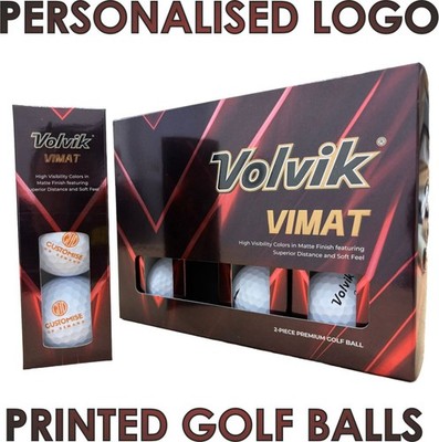 Personalisierte Golfbälle | Foto Bild oder Text | Golftag Geschenk Geburtstag Weihnachten