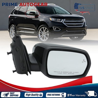 Power Paintable with Signal Lamp Right Side Heated Mirror For 2015-18 Ford Edge