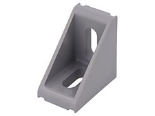 SQT.40-25-A-8 Winkel f&uuml;r Profile Nutbreite: 8mm W: 25mm H: 40mm L: 40mm grau ELE