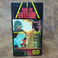 Raid on Entebbe VHS Star Classics Charles Bronson Yaphet Kotto James Woods