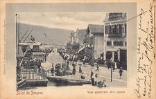 Turkey - IZMIR Smyrne - General view of the quays - Publ. P. L. Dermond