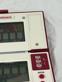 1985 Nintendo Game&Watch BLACK JACK Multi Screen NEAR MINT working Condition