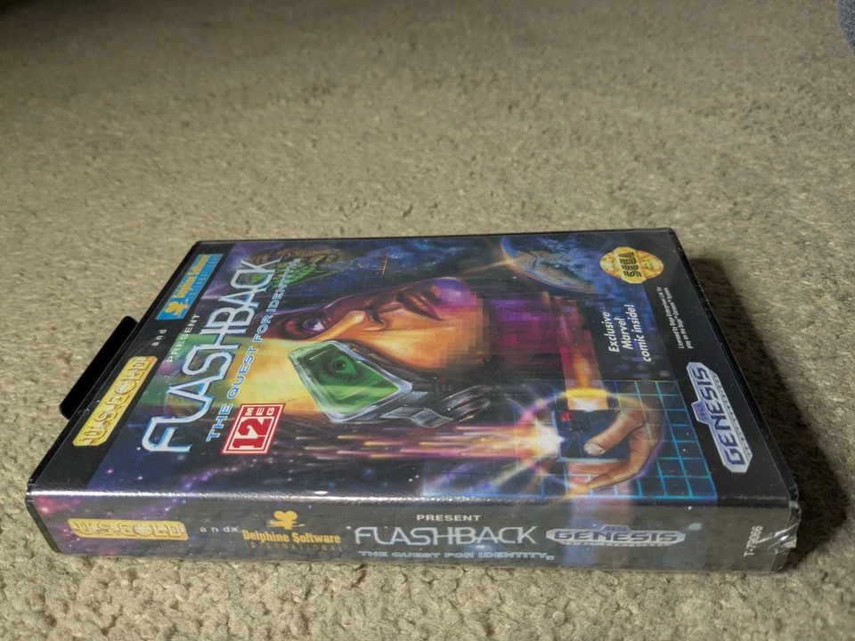 NEW Factory Sealed Flashback The Quest for Identity Sega Genesis RARE - Image 4 of 4