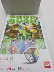 LEGO 3854 FROG RUSH SPECIAL EDITION Game 100% Complete w/build & play manuals