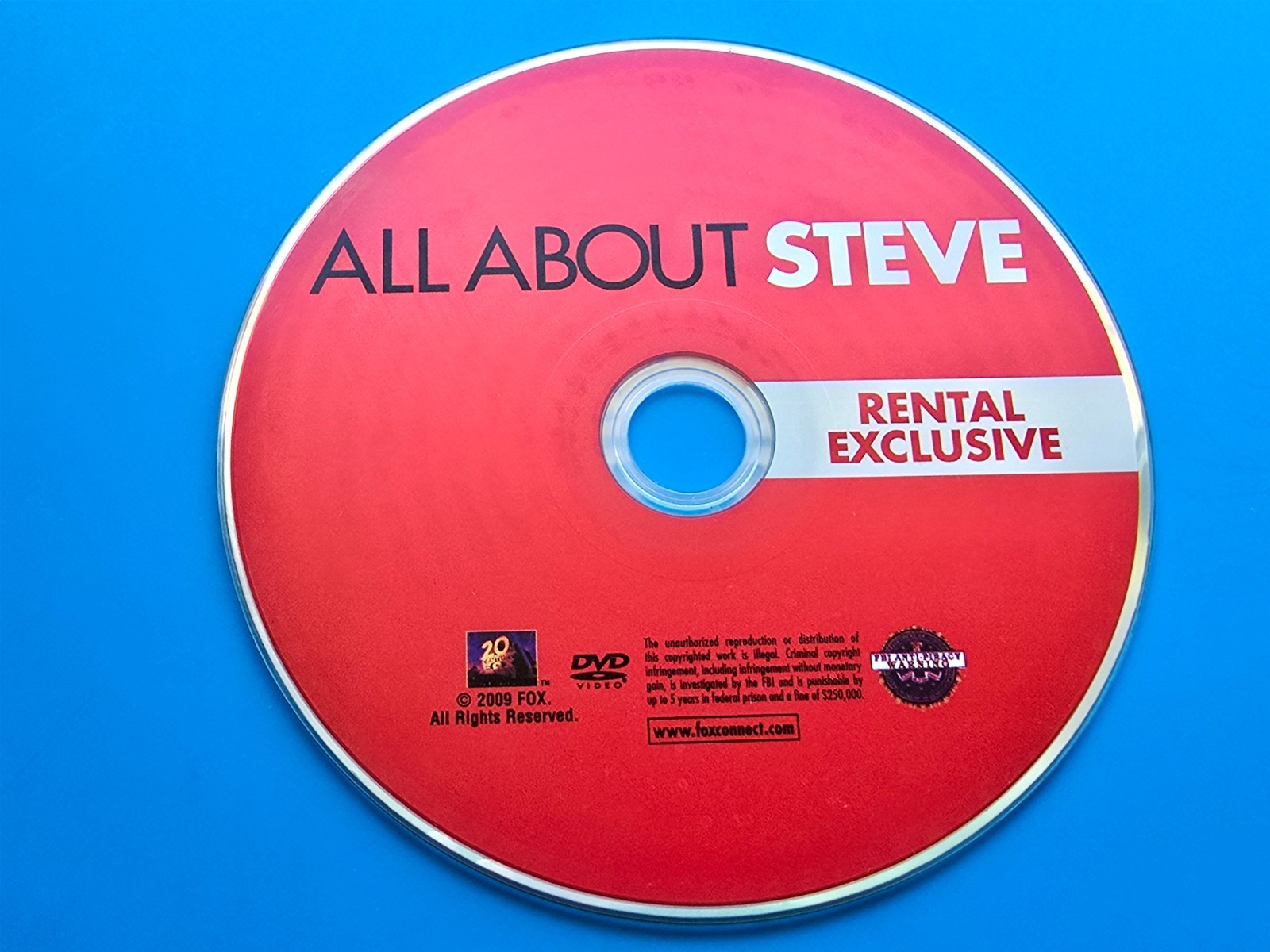 --DISC ONLY-- All About Steve (DVD)