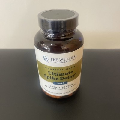 The Wellness Company  Ultimate Spike Detox  Formula 120 Count Original Sealed