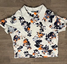 Perry Ellis Men's Floral Polo 3XL