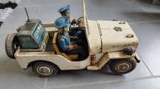 Jeep Willis Militaire Bandai Tôle Ancienne Neuve En Boîte Japon