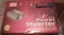 NEW Mean Well 200W Power Inverter TS-200-112A Meanwell DC/AC 12VDC