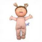 VINTAGE 1978 2011 Cabbage Patch Kids CPK Doll 14" Blonde Hair Green Eyes