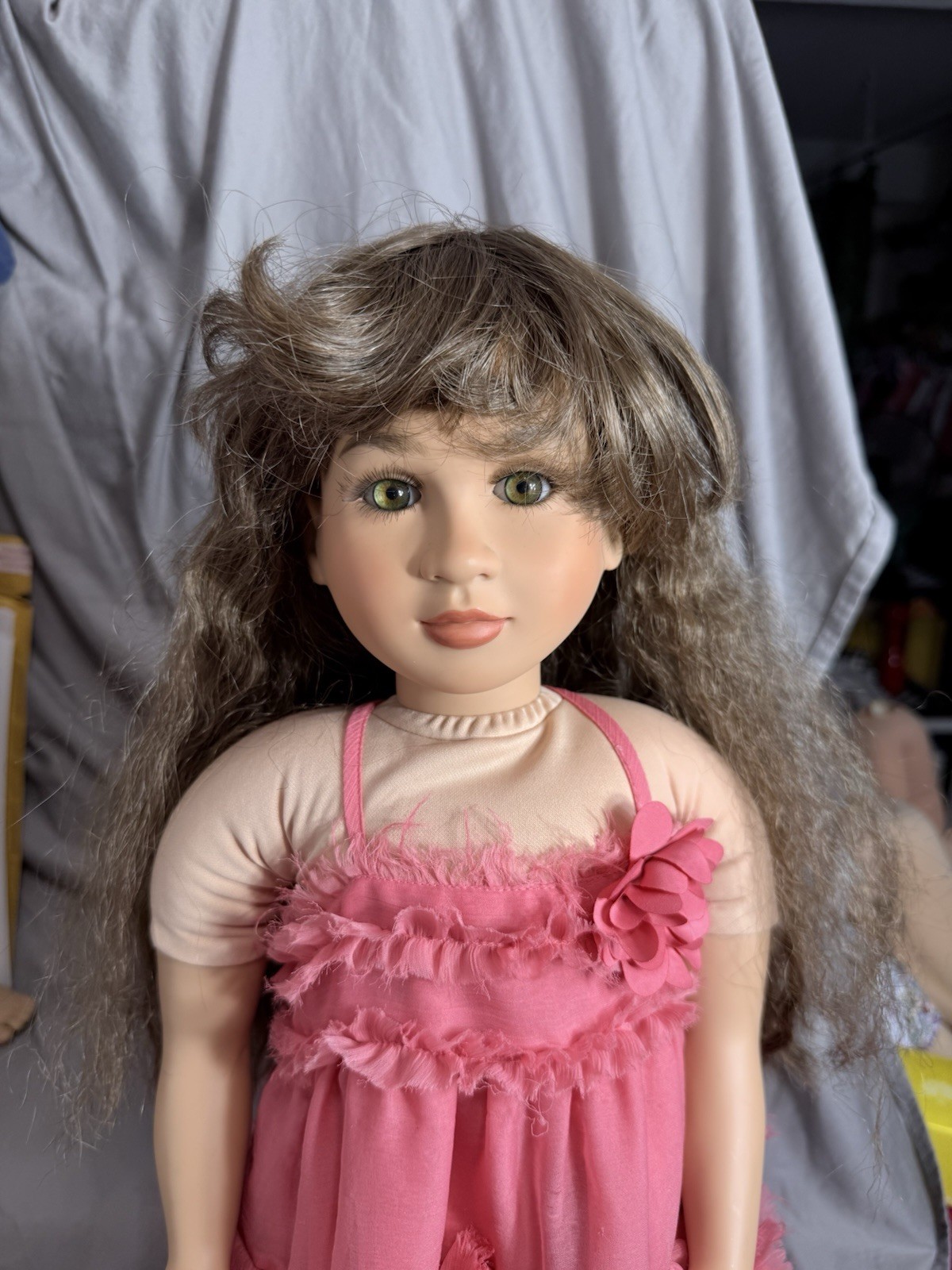 Doll Wig 14-15” Hermione Style (no Doll). #15