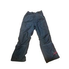 ZeroXposur Kids Black Insulated Snow Pants Fleece Lined Size M 10/12 RN50411