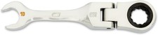 Gearwrench 10mm 90tooth 12pt Stubby Flex Combination Ratcheting Wrench 86860