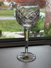 1-WATERFORD KINSALE (COMERAGH) WINE HOCK GOBLET 7-1/2"