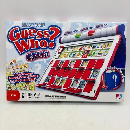 Electronic Guess Who Extra COMPLETE WORKS Milton Bradley 2008 Classic Game Kids
