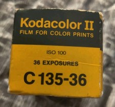Vintage Kodak Kodacolor II Color Negative Film C135-36 ISO 100 36 Exp Expired85