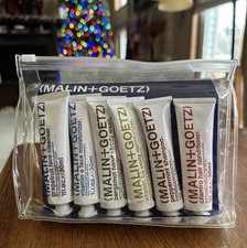 MALIN GOETZ Essentials Travel Kit 6-Piece Set for Face, Body Hair, 1 oz Each